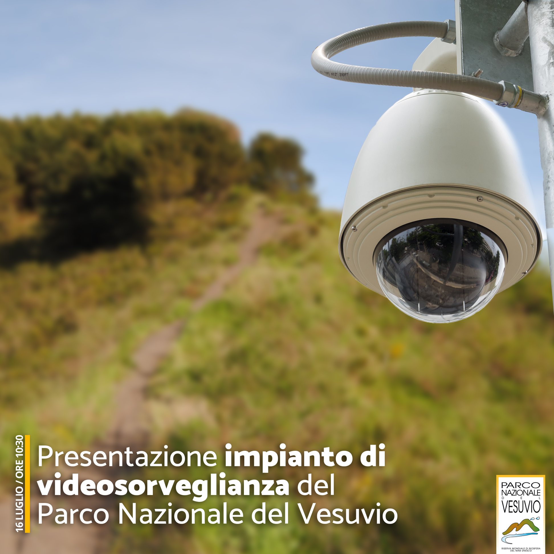 Presentazione del sistema di videosorveglianza del Parco